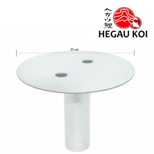 Edelstahlabdeckung bündig für Bodenablauf DN110